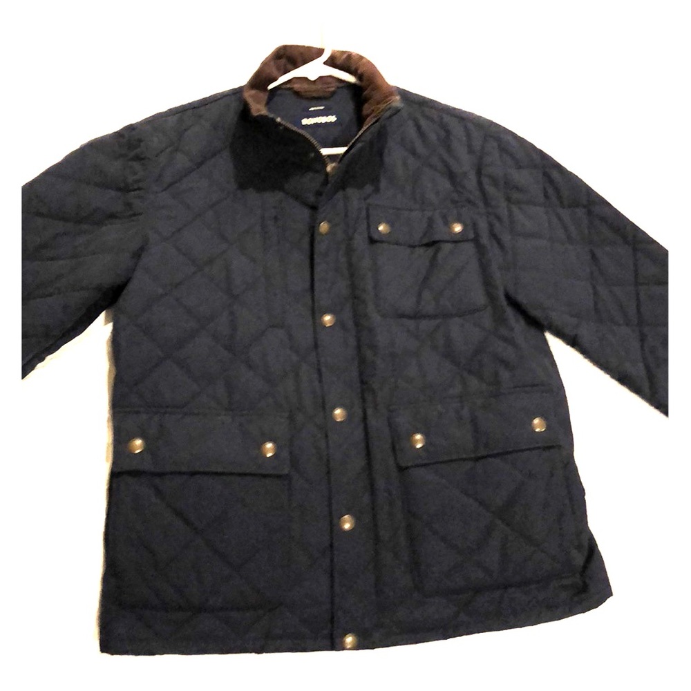 Bonobos Men’s quilted jacket, navy, small